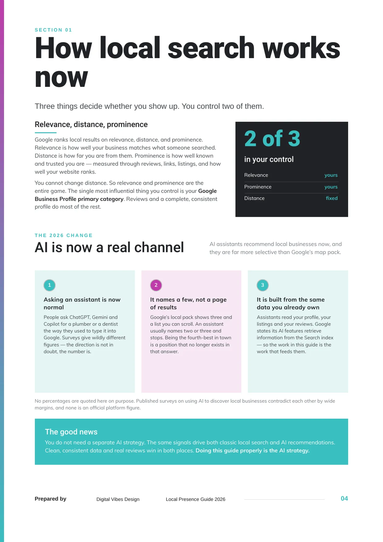 Page 4 of the local presence guide