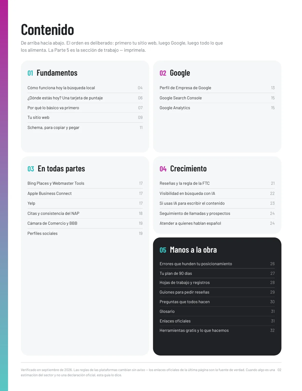 Page 2 of the local presence guide